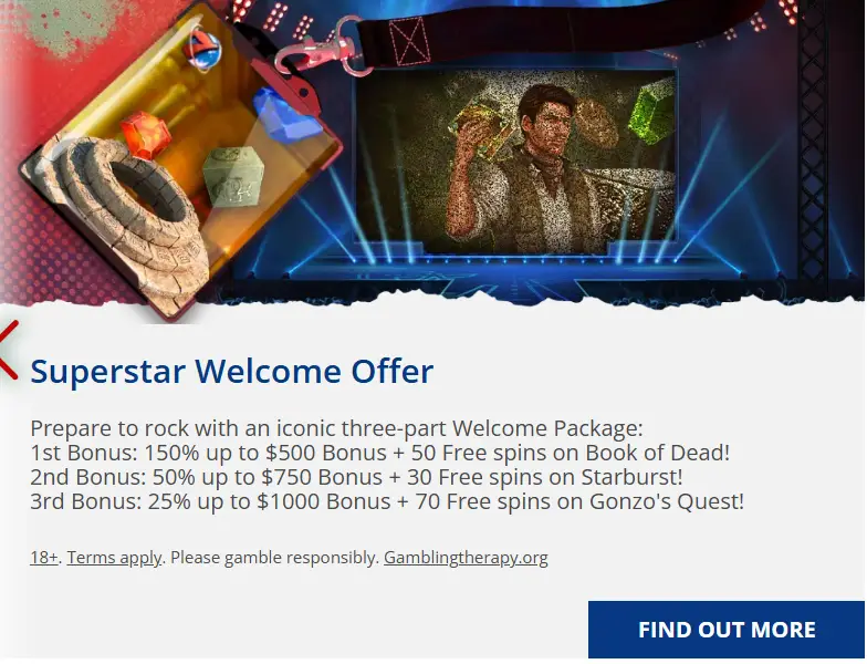 Superstar Welcome Offer